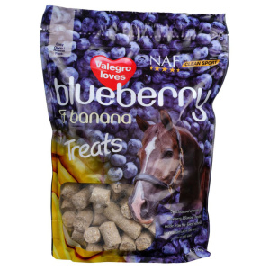 blueberry banana hästgodis NAF
