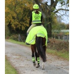 208 ländtäcke med reflex gul