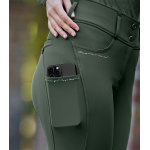 ridbyxor med mobilficka