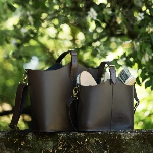 Borstiq Groomingbag läder