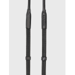 svarta rundsydda gummityglar