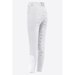 BRW012_JS013_0001_2 High Waist Full Grip Breeches är tillverkade av i stretchigt och tekniskt tyg som har ett ton-i-ton grepp i fullgrip för bästa grepp i sadeln. Den speciella funktionen i denna modellen är greppet som är gömt inuti linningen, perfekt för att fästa bättre på din skjorta eller t-shirt.