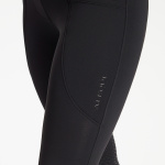 Copy of TERRA black-5 ridbyxor med fleece svart alequi