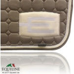 Equiline Schabrak E-logga Octagon Allround Cappuccino - Cream E-logga & Cream & Vit Passpoal