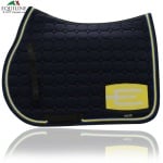 Equiline Schabrak Octagon med E-Logga Blå & Gul - Octagon Allround