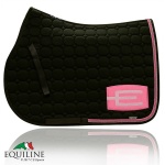 Equiline Schabrak Octagon med E-Logga Rosa Swarovski - Octagon Allround