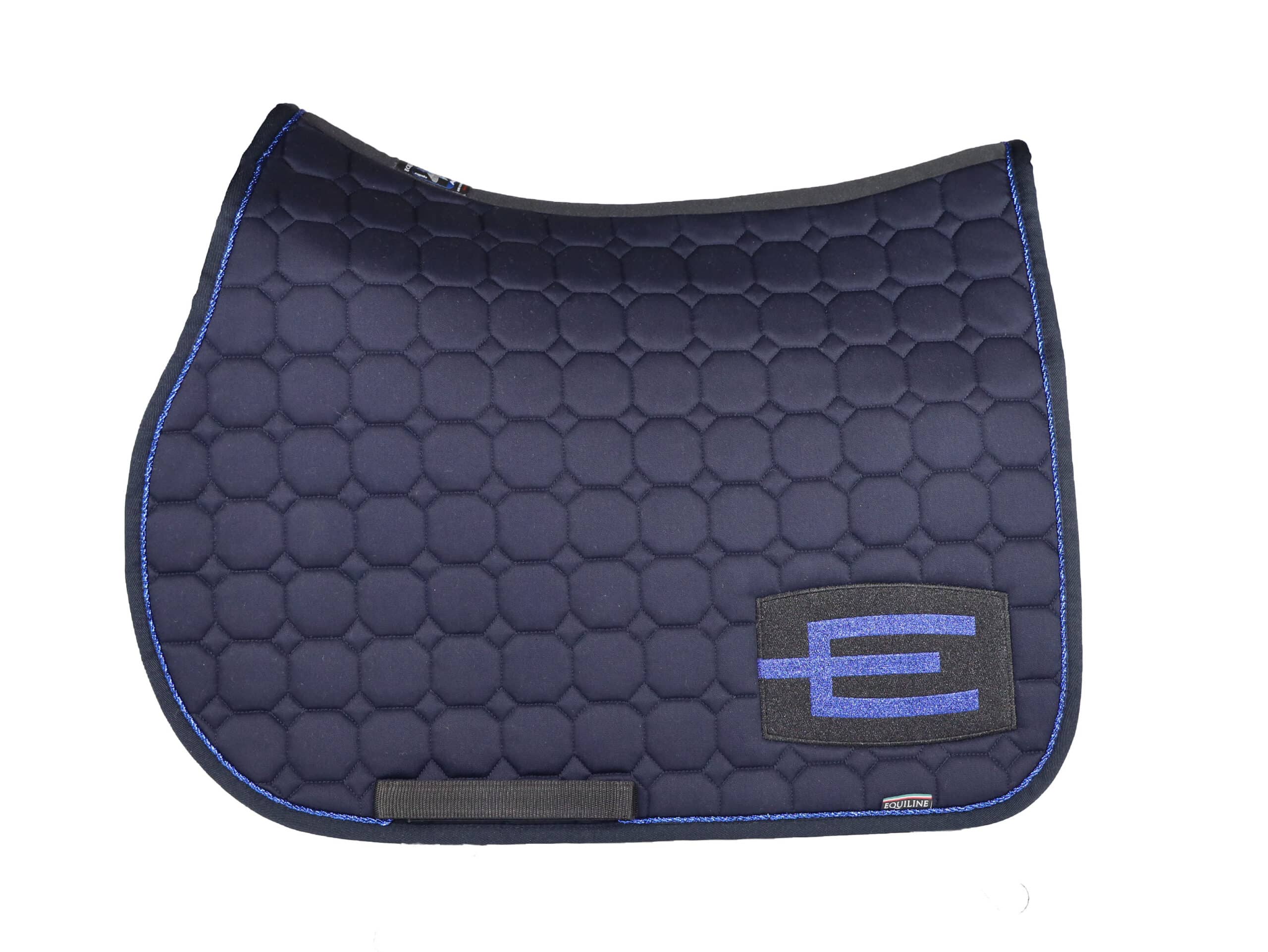 Equiline schabrak Octagon allround med svart/blå Elogga och blå