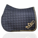 Equiline schabrak octagon allround guld equeen-logga