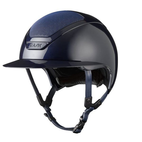 kask ridhjälm star lady pure shine atlantic blue