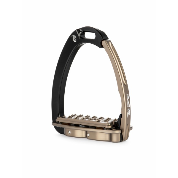 Tech stirrups stigbyglar venice plus evo svart brun