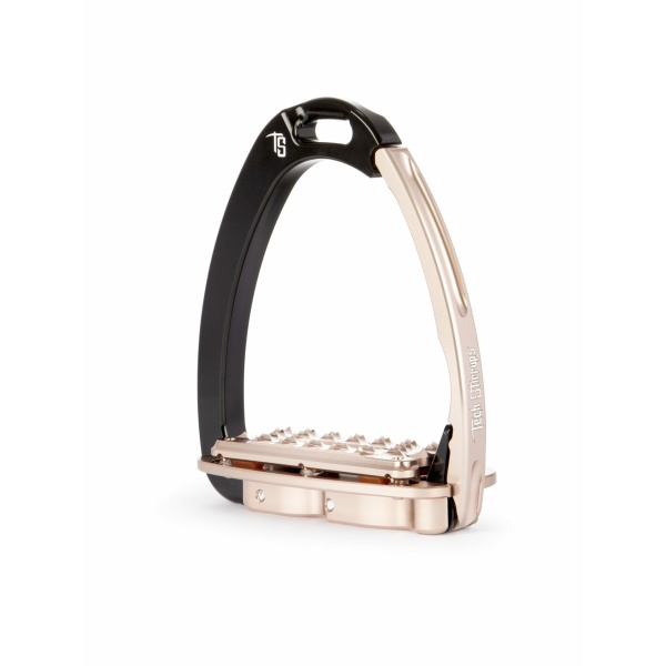 Tech stirrups stigbyglar venice plus evo svart rosé