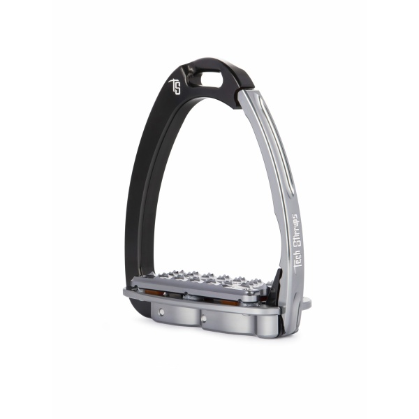 Tech stirrups stigbyglar venice plus evo svart titanium