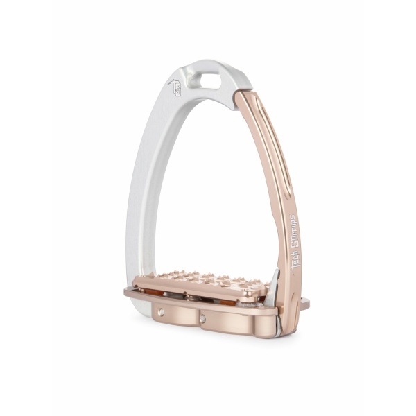 Tech stirrups stigbyglar venice plus evo silver rose