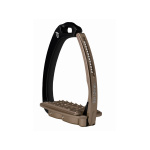 Tech stirrups sloped evo swarovski svart brun