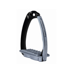 Tech stirrups sloped evo swarovski svart titanium