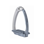 Tech stirrups sloped evo swarovski silver titanium