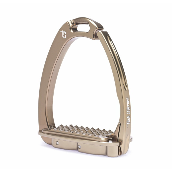 Tech stirrups sloped evo brun