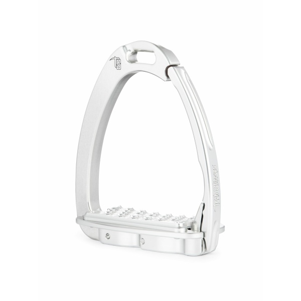 Tech stirrups sloped evo silver