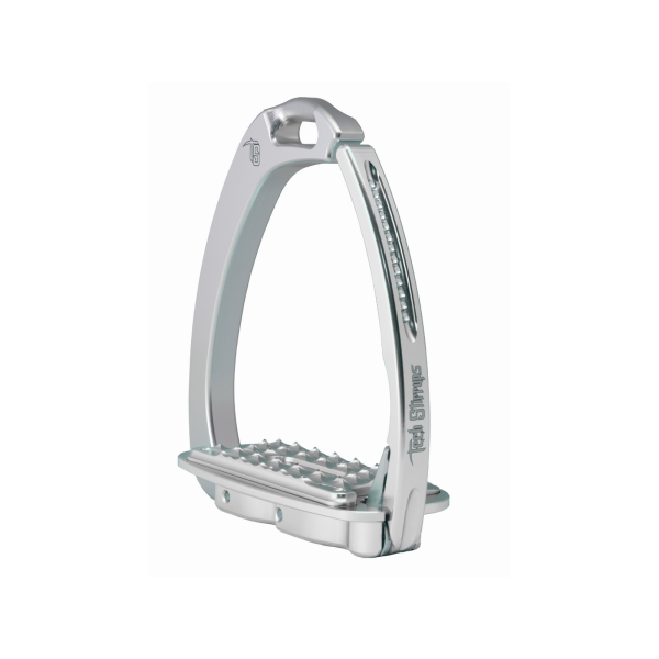 Tech stirrups sloped evo swarovski silver