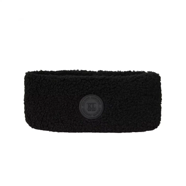 Kingsland KLRayna Shepherd Pannband är ett gosigt pannband i svart teddy med fleece på insidan för högsta komfort och värme.